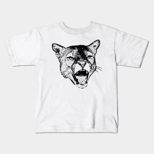 Mountain lion Kids T-Shirt